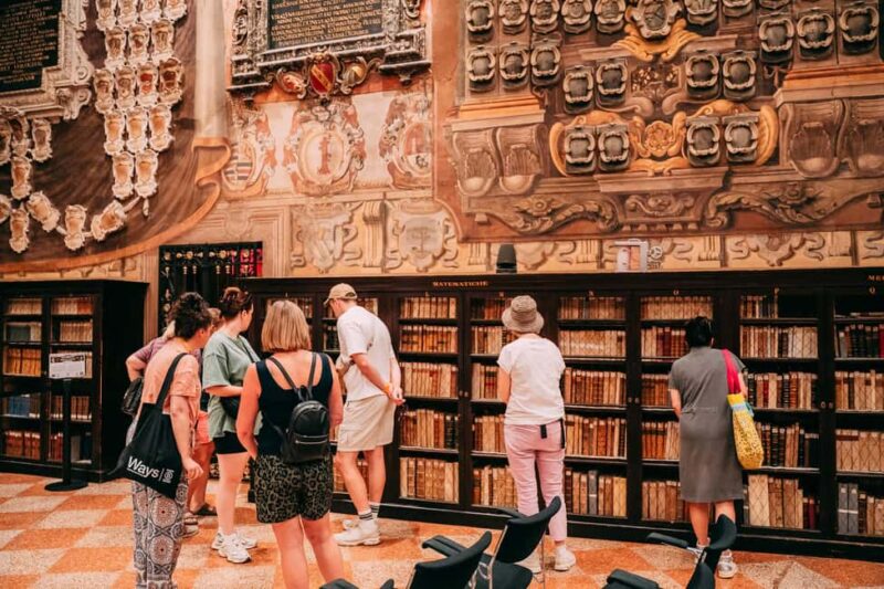 Bologna Walking tour with Tower Sky View and Archiginnasio - Practical Details and Considerations