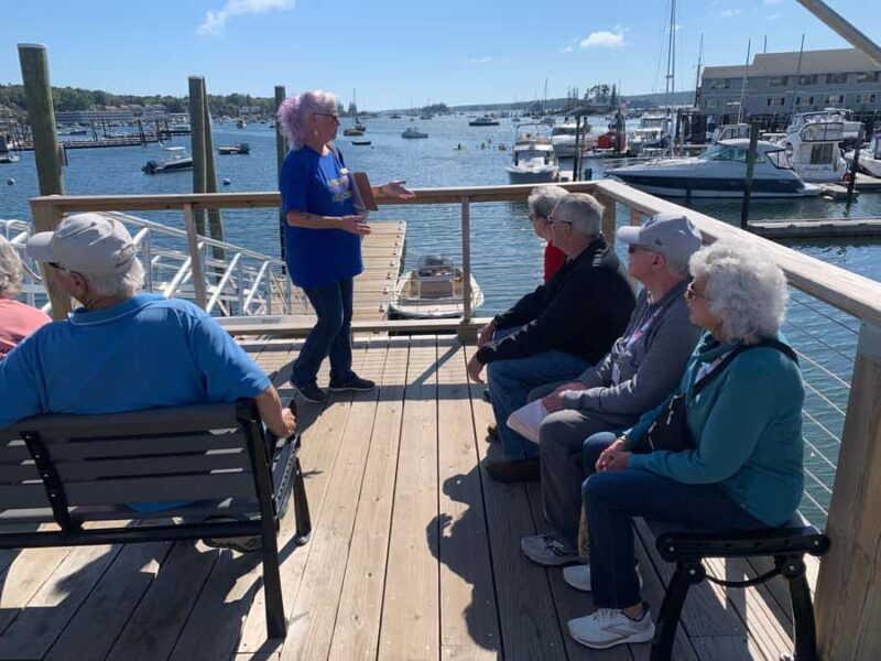 Boothbay Harbor: Guided Walking Food Tour with Tastings - Fresh Seafood at Harborside 1901 Bar & Grill