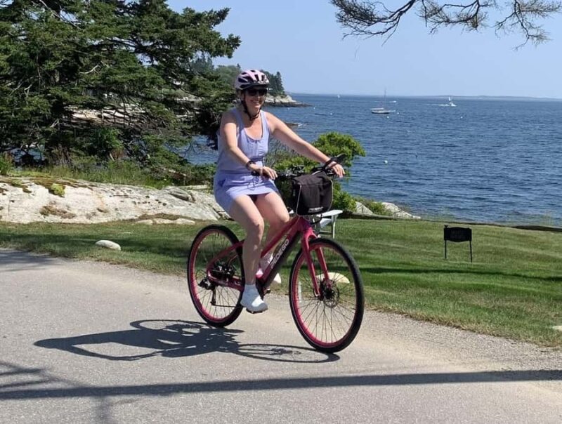 Boothbay Harbor: Joy Ride E-Bike Tour with Art Studio Visit - Visiting Villard Studios and White Line Printmaking