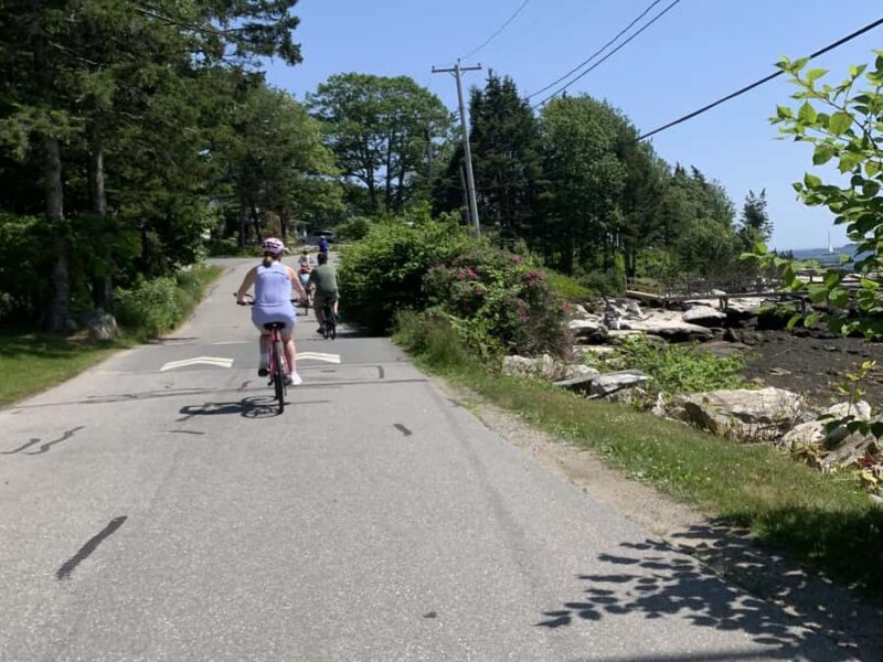 Boothbay Harbor: Joy Ride E-Bike Tour with Art Studio Visit - Riding through Linekin Bay Coastal Neighborhoods
