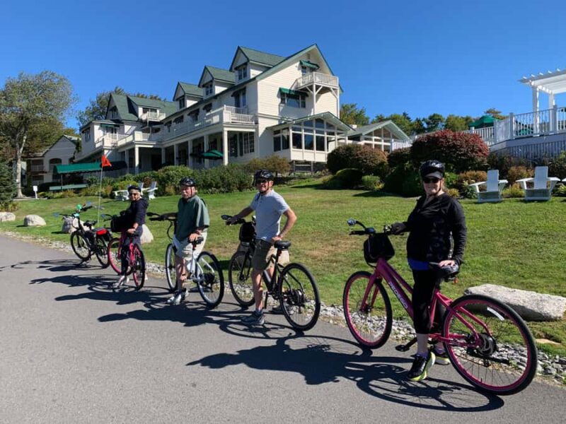 Boothbay Harbor: Joy Ride E-Bike Tour with Art Studio Visit - Scenic Stops at Lobster Cove, Sprucewold, and Grandview Avenue
