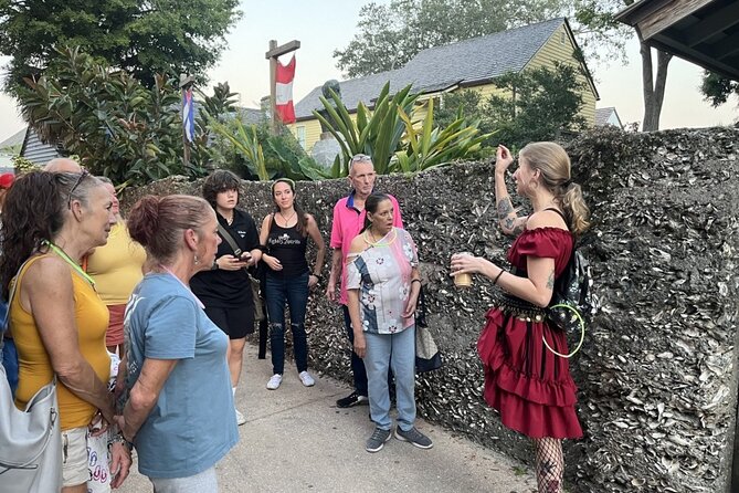 Booze and Boos Haunted St. Augustine Ghost Walking Tour - Taking a Photo of St. Augustine’s Love Trees