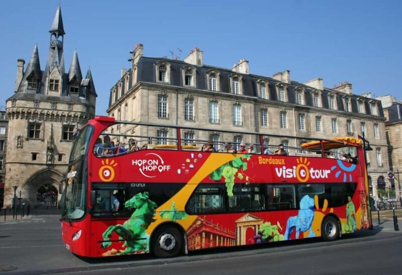 Bordeaux : 1 or 2 day Hop-on Hop-off visit - Discover Bordeaux from Quinconces and Place de la Bourse