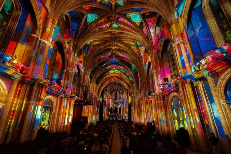 Bordeaux Cathedral: Immersive sound and light show  LUMINISCENCE - Discover the Magic of LUMINISCENCE’s Bordeaux Cathedral Show
