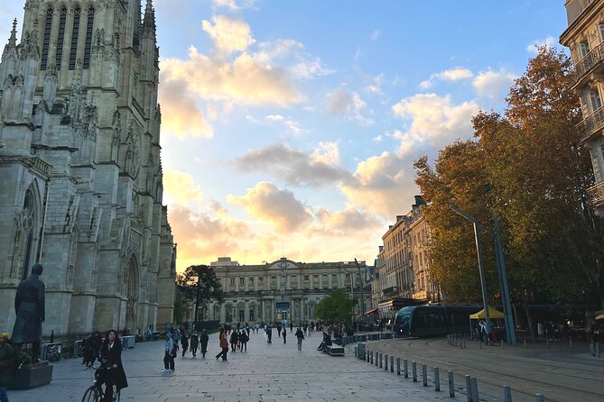 Bordeaux in a Day City and Chateau Visit Shared Walking Tour - Transportation and Group Size