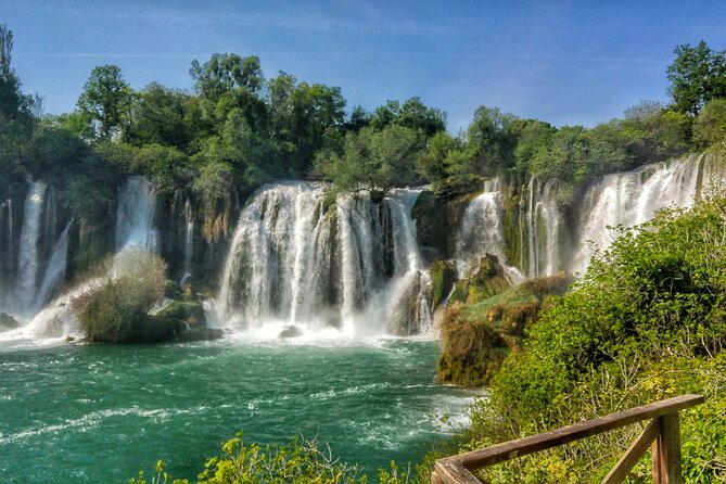 Bosnia Day Trip: Mostar and Kravice Waterfalls by Luxury Minibus - Kravice Waterfalls: Nature’s Refreshing Stop