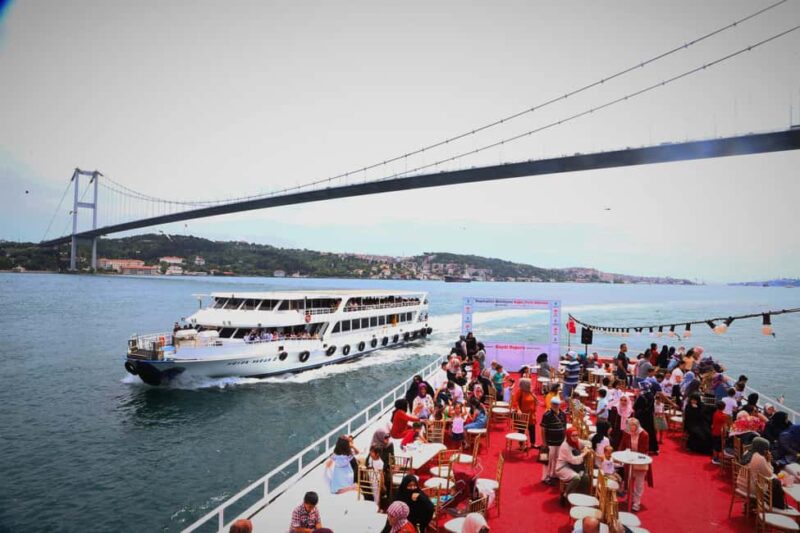 Bosphorus Cruise: Sunset & Night with Transfer & Soft Drinks - Key Points