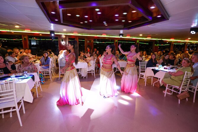 Bosphorus Tour Dinner Cruise with Turkish Night Show - Turkish Cuisine: A Variety of Appetizers and Optional Drinks
