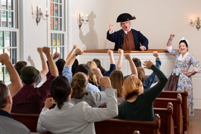 Boston: Boston Tea Party Ships and Museum Interactive Tour - The Use of Technology: Holograms and Theater