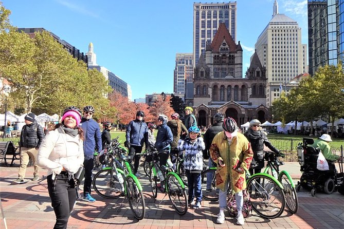 Boston City View Bicycle Tour: History and Landmarks - Explore Boston’s Landmarks and Neighborhoods on a Guided Bike Tour