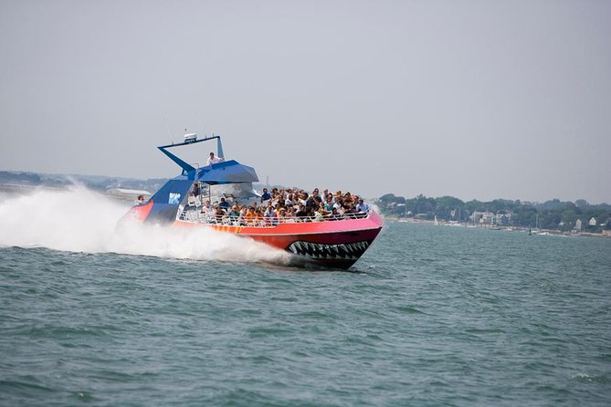 Boston Codzilla High-Speed Thrill Boat Ride - How the Narration Adds to the Fun