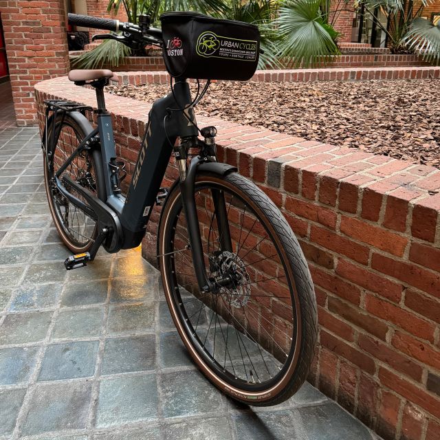 Boston Electric Assist Bicycle Rental - The Boston Electric Assist Bikes: Step-Through Comfort and Power