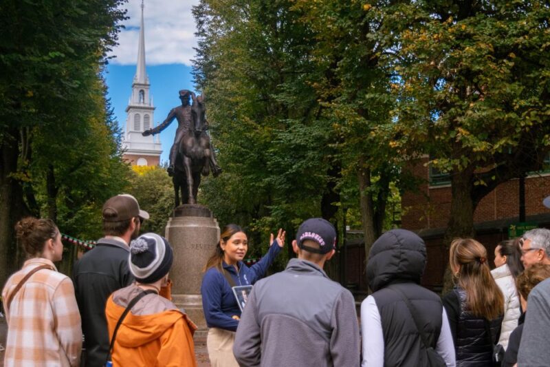Boston: Freedom Trail History Small Group Walking Tour - Faneuil Hall and Paul Revere House