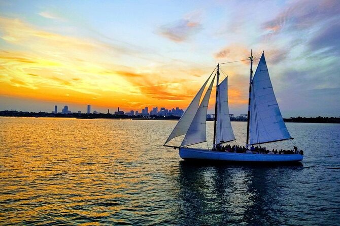 Boston Harbor Sunset Sail Tour - Key Points