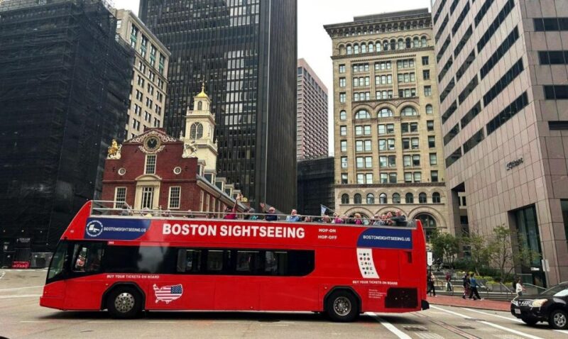 Boston: Hop-On Hop-Off Double-Decker Bus Sightseeing Tour - The Pickup Point and How to Find the Bus
