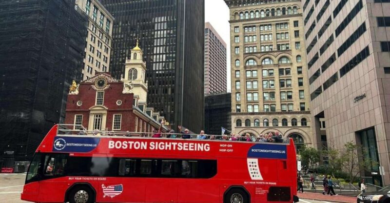 Boston: Hop-On Hop-Off Double-Decker Bus Sightseeing Tour - The Experience of the Double-Decker Bus