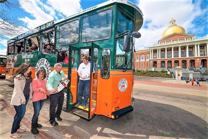 Boston Hop-On Hop-Off Trolley Tour with 13 Stops - Key Points