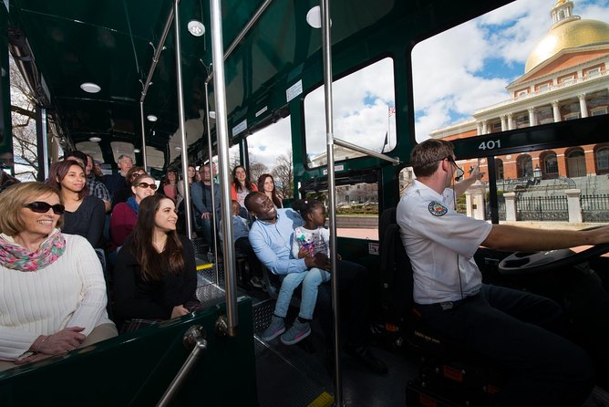 Boston Hop-On Hop-Off Trolley Tour with 13 Stops - The Charm of Cheers and the Public Garden