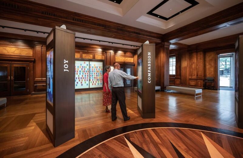 Boston: Mapparium® globe + How Do You See the World? - Exploring the "How Do You See the World?" Multimedia Experience