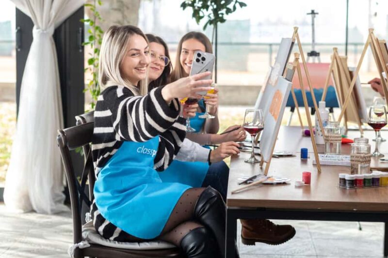 Boston: Paint Night & Cocktails at Trendy Venues - All Necessary Materials Are Provided for a Stress-Free Night