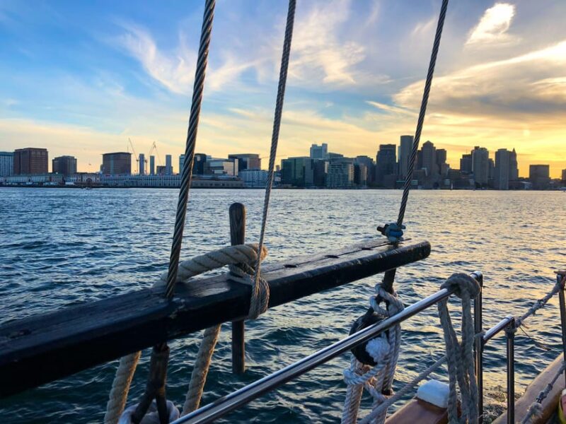 Boston: Sunset Tall Ship Harbor Cruise - Views of Boston’s Neighborhoods and Skyline at Sunset