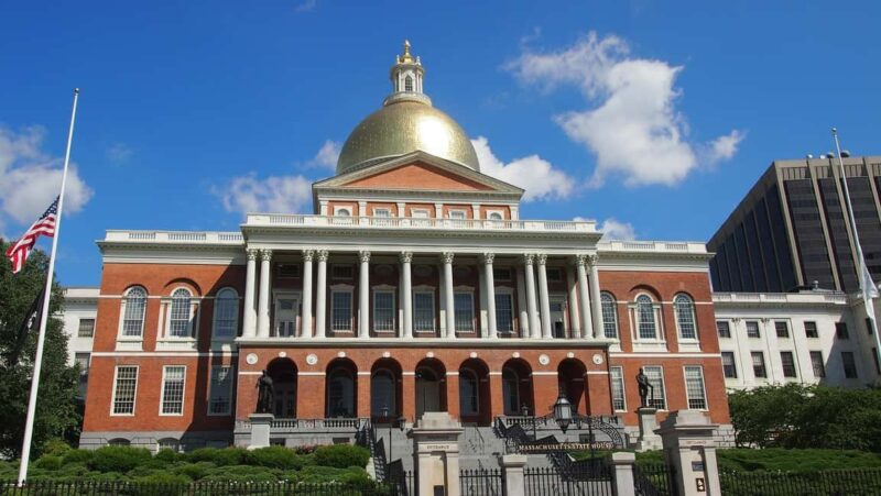 Boston's revolutionary path: The Freedom trail tour - Admiring the Massachusetts State House’s Gold Dome