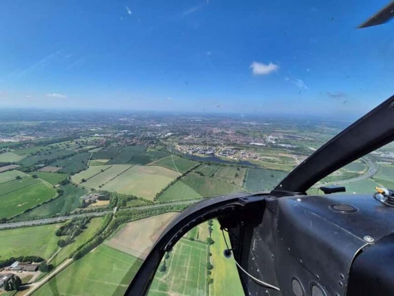 Bottisham: Helicopter Flight & Museum Tour & Cream Tea - The Spectacular Helicopter Flight over Cambridgeshire Countryside