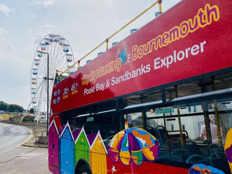 Bournemouth: City Sightseeing Hop-On Hop-Off Bus Tour - Onboard Experience and Commentary