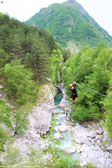 Bovec: Canyon Uja  The Longest Zipline Park in Europe - Group Size and Pacing