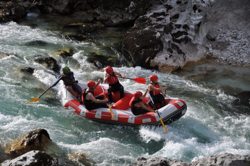 Bovec: Soca River Adventure Rafting With Photos Included - Equipment and Facilities You Can Expect