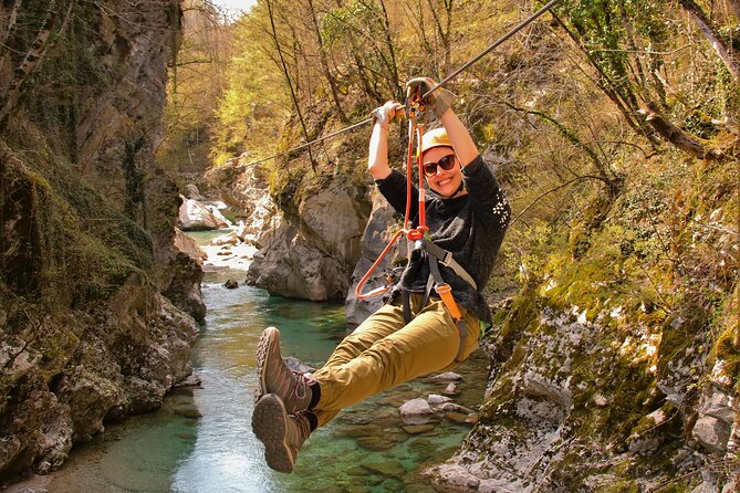Bovec Zipline - canyon Ucja - the longest zipline in Europe - Family-Friendly Ziplining: Kids and Supportive Guides