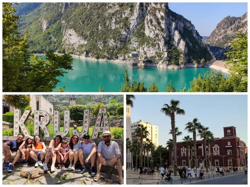 "Bovilla Lake, Kruja Castle & Durrës City Day Trip" - A Complete Day Exploring the Best of Albanian Nature, History, and Coast