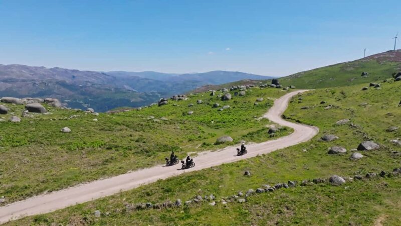 Braga: Motorcycle Adventure through Gerês - The Modern CFMOTO 450 MT Motorcycle