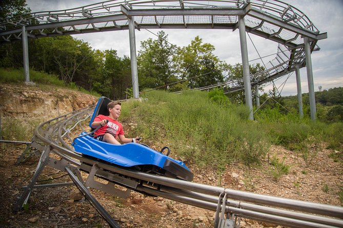 Branson Alpine Mountain Coaster Ticket - The Experience of Controlling Your Ride Speed