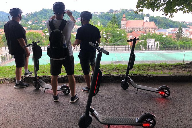 Brasov Old Town Guided Tour With Electric Scooters - Centering on the Brasov Historical Core