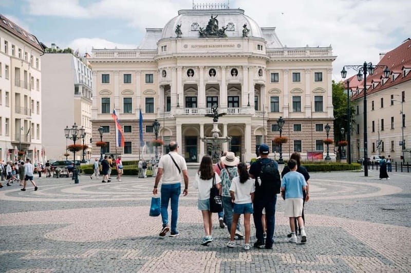 Bratislava: 1-Hour Small Group Walking Tour - What to Expect During the Tour