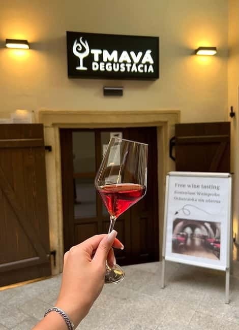 Bratislava: Wine Tasting Experience in the Dark - Pacing and Group Experience