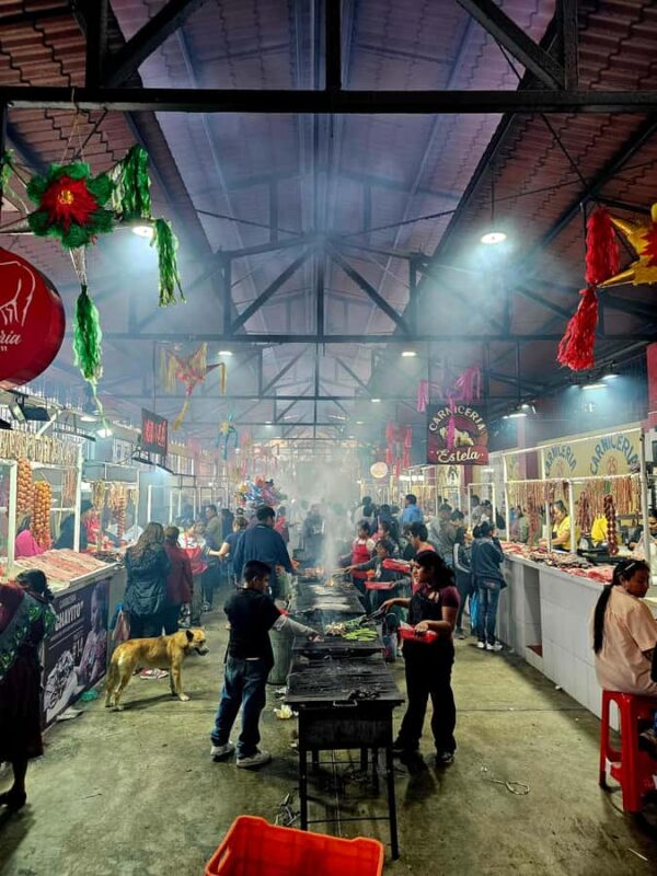 Breakfast in Tlacolula; Ancestral and industrial mezcal distillery - Exploring the Industrial Mezcal Palenque