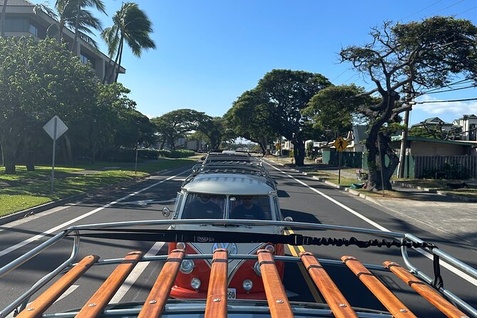 Brewery and Beach Cruise in a Vintage VW Bus - Snacks and Bottled Water Included