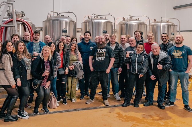 Brewery bus tour, 4 breweries, 12 beers, 1 pizza, 1 bus - Practical Details: Booking, Cancellation, and Accessibility