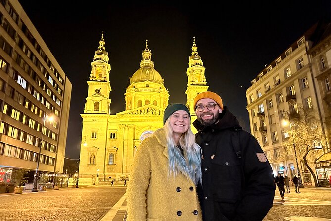 Bright Lights of Budapest Night Tour with Boat Cruise and Wine - Crossing the Szechenyi Chain Bridge