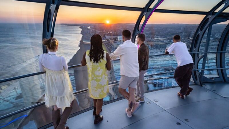 Brighton: Brighton i360 Ticket - What to Expect During the Ride in the Futuristic Glass Pod