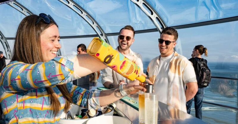 Brighton: i360 Entry & Champagne (Soft Drink for Under 18s) - Brighton: i360 Entry & Champagne (Soft Drink for Under 18s) – A Unique View of the Coast and City