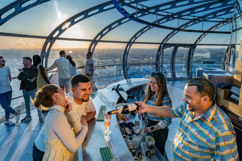 Brighton: i360 Entry & Champagne (Soft Drink for Under 18s) - Booking and Arrival: How to Secure Your Spot