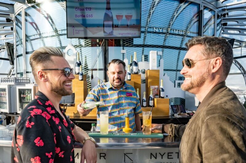 Brighton: i360 Entry & Champagne (Soft Drink for Under 18s) - Weather Policy and Guarantees