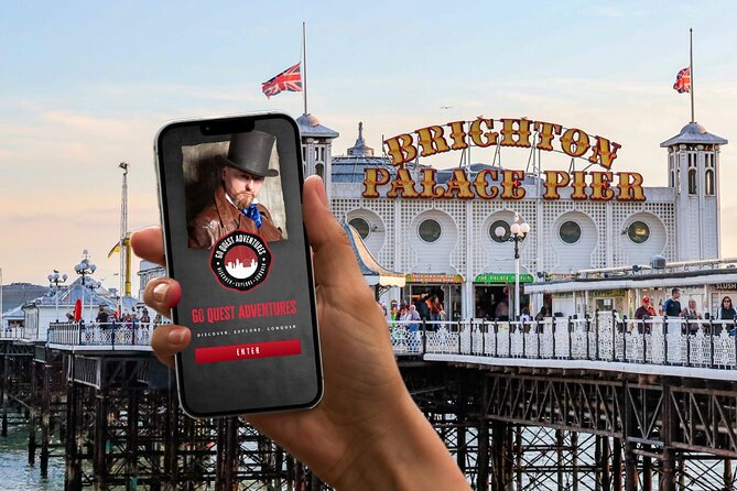 Brighton: Self Guided City Walk and Interactive Treasure Hunt - Key Points
