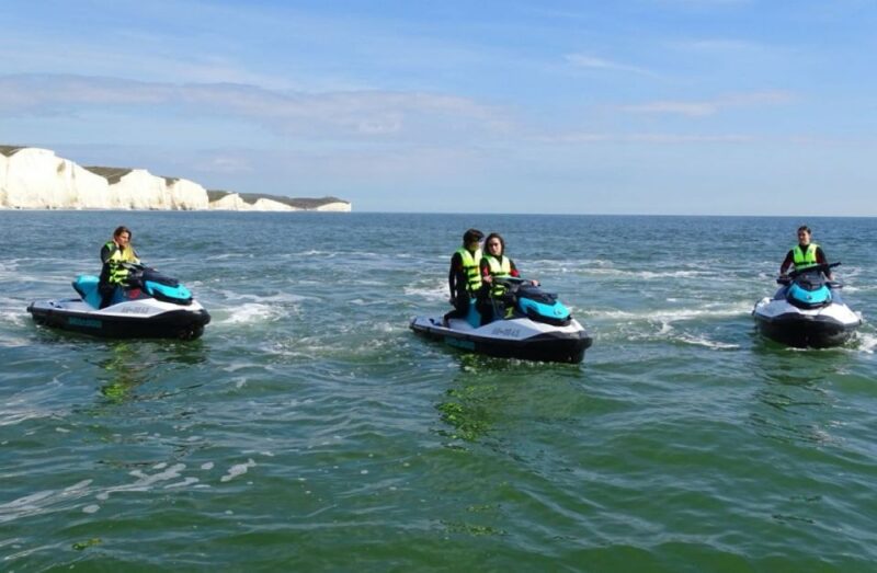 Brighton: Seven Sisters Jet Ski Guided Coastline Safari - Safety, Equipment, and Age Restrictions