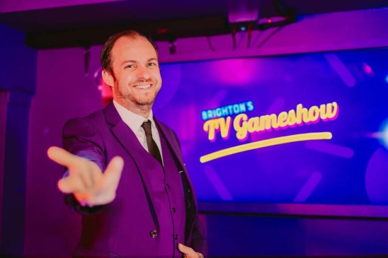 Brighton: TV Game Show Experience with Shuffleboard - Compete Against the Public and Win Prizes