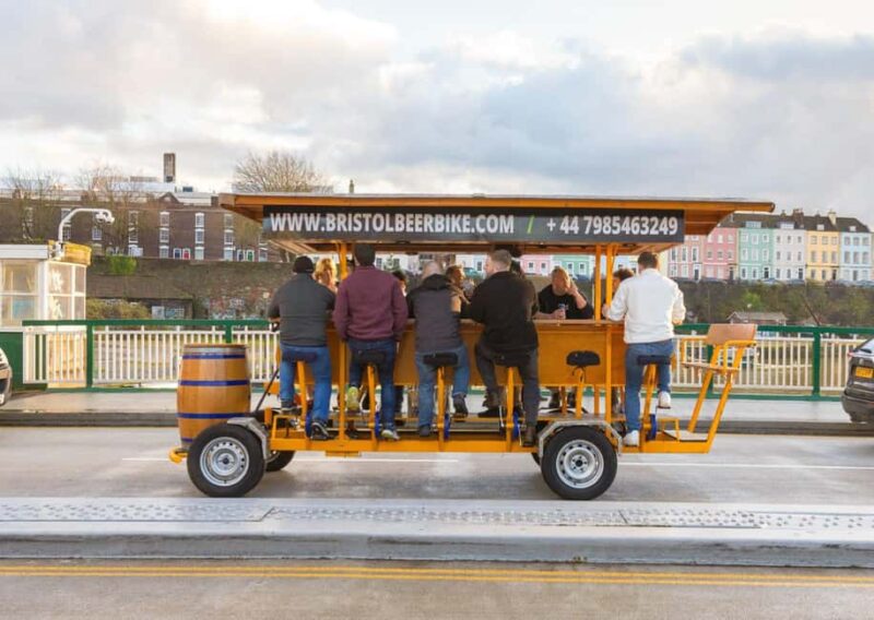 Bristol: Beer Bike Tour with Drinks and Music - Key Points