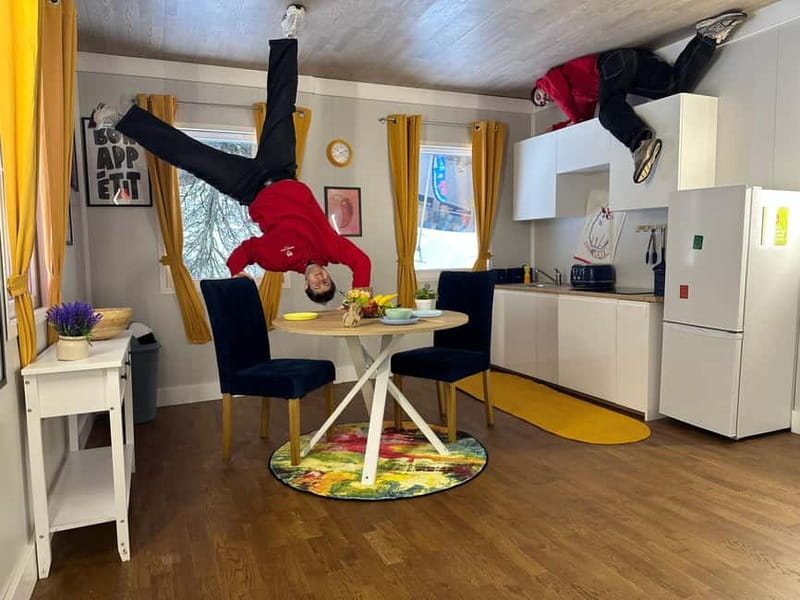 Bristol: Upside Down House Entry Ticket - The Museum of Illusions and the Modern Vibe of Anchor Square